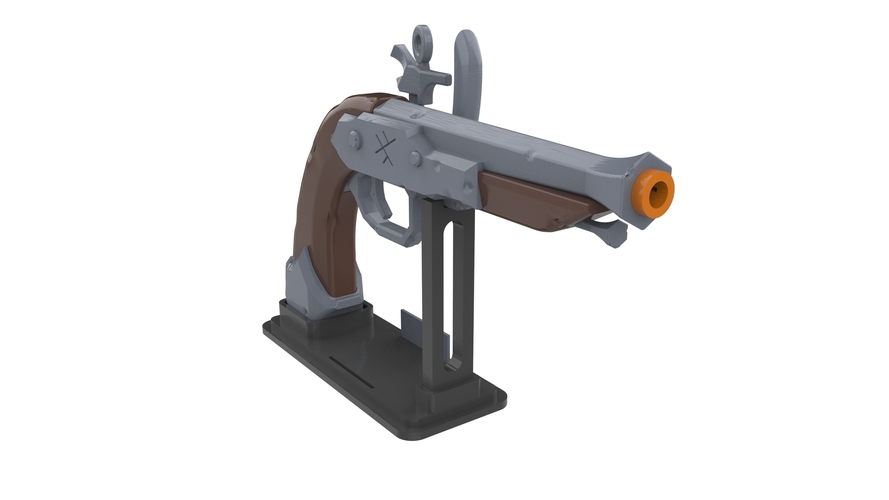 Sailor Pistol - Sea of Thieves - Printable 3d model - STL files 3D Print 504437