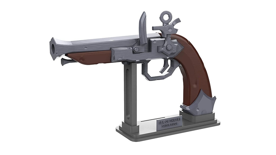 Sailor Pistol - Sea of Thieves - Printable 3d model - STL files 3D Print 504438