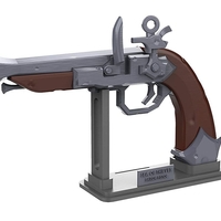 Small Sailor Pistol - Sea of Thieves - Printable 3d model - STL files 3D Printing 504438