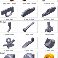 Sailor Pistol - Sea of Thieves - Printable 3d model - STL files - Thumbnail 11