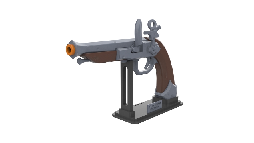 Sailor Pistol - Sea of Thieves - Printable 3d model - STL files 3D Print 504448