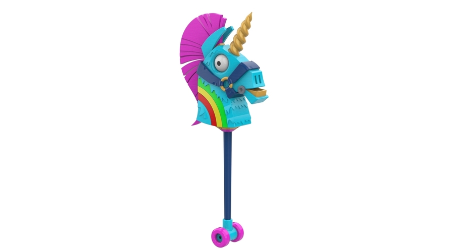  Rainbow Smash Unicorn - Fortnite - Printable model 3D Print 504468