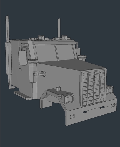 Amerika tır başı  3D Print 504492