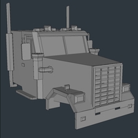 Small Amerika tır başı  3D Printing 504492