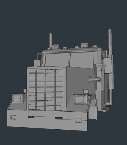 Amerika tır başı  3D Print 504505