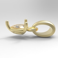 trillion pendant 5mm - Thumbnail 4