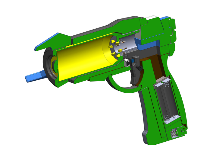 Ana Dart Gun - Overwatch - Printable model  3D Print 504571