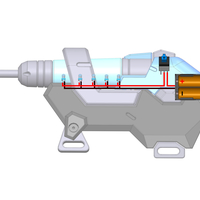 Ana Nano Boost - Overwatch - Printable 3d model - Thumbnail 7