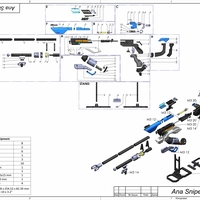 Ana Sniper Rifle - Overwatch - Printable model - 2 SKINS - Thumbnail 3