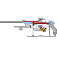 Ana Sniper Rifle - Overwatch - Printable model - 2 SKINS - Thumbnail 9