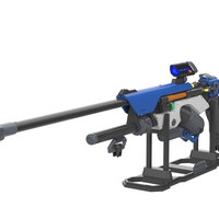 Small Ana Sniper Rifle - Overwatch - Printable model - 2 SKINS 3D Printing 504610