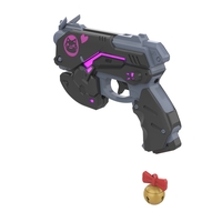  DVa Gun Black Cat Skin - Overwatch - Printable  model - Thumbnail 5