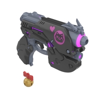  DVa Gun Black Cat Skin - Overwatch - Printable  model - Thumbnail 6