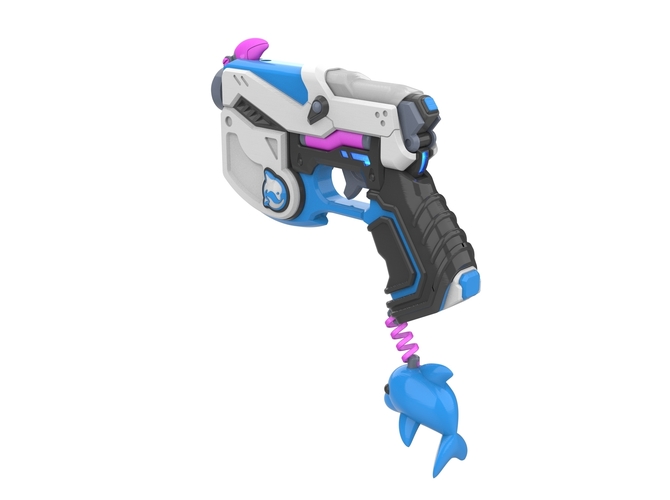  DVa Gun Waveracer Skin - Overwatch - Printable model 3D Print 504647