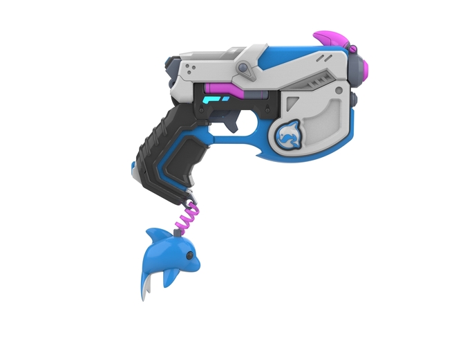  DVa Gun Waveracer Skin - Overwatch - Printable model 3D Print 504648