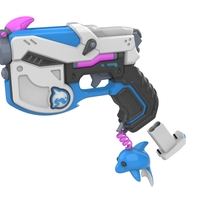  DVa Gun Waveracer Skin - Overwatch - Printable model - Thumbnail 7
