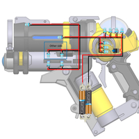  Mei Gun Firefighter Skin - Overwatch - Printable model - Thumbnail 6
