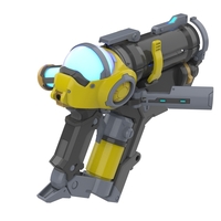  Mei Gun Firefighter Skin - Overwatch - Printable model - Thumbnail 10