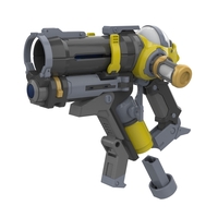  Mei Gun Firefighter Skin - Overwatch - Printable model - Thumbnail 12