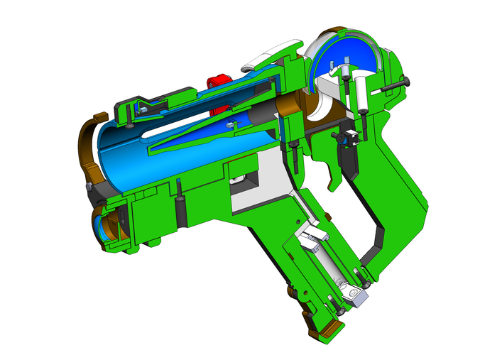 Mei Gun  - Overwatch - Printable 3d model - STL files 3D Print 504668
