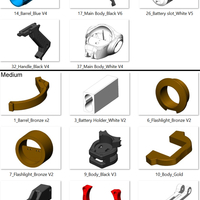 Mei Gun  - Overwatch - Printable 3d model - STL files - Thumbnail 3
