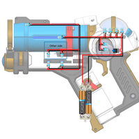 Mei Gun  - Overwatch - Printable 3d model - STL files - Thumbnail 5