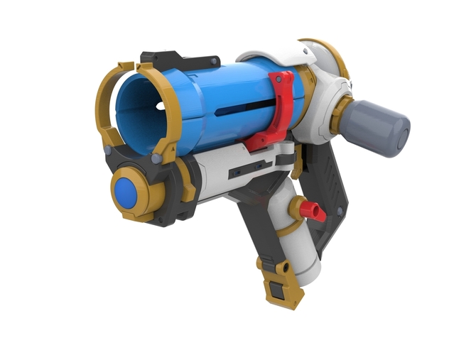 Mei Gun  - Overwatch - Printable 3d model - STL files 3D Print 504672