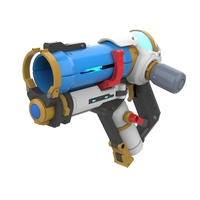 Small Mei Gun  - Overwatch - Printable 3d model - STL files 3D Printing 504673
