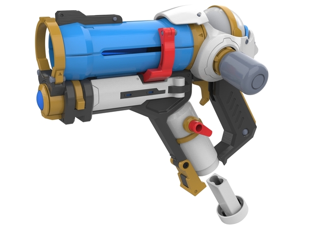Mei Gun  - Overwatch - Printable 3d model - STL files 3D Print 504676