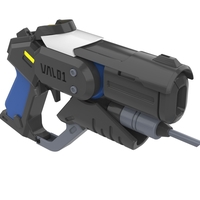 Mercy Blaster Combat Medic Ziegler Skin - Overwatch - Thumbnail 3