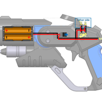 Mercy Blaster Combat Medic Ziegler Skin - Overwatch - Thumbnail 5