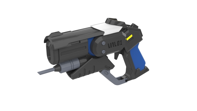 Mercy Blaster Combat Medic Ziegler Skin - Overwatch