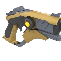  Mercy Blaster Devil Skin - Overwatch - Printable model - Thumbnail 2