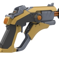  Mercy Blaster Devil Skin - Overwatch - Printable model - Thumbnail 3