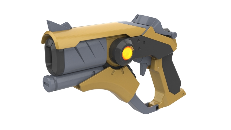  Mercy Blaster Devil Skin - Overwatch - Printable model 3D Print 504716