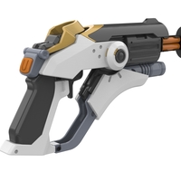  Mercy Blaster 3 Skins - Overwatch - Printable model - Thumbnail 3