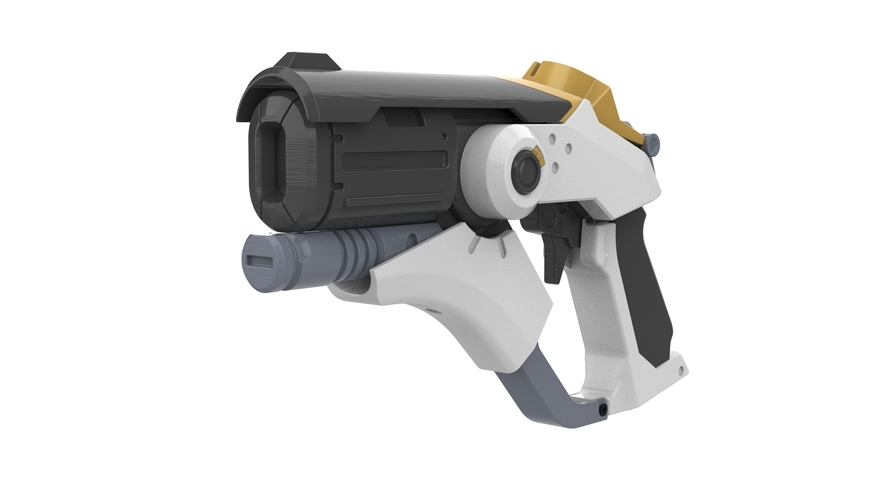  Mercy Blaster 3 Skins - Overwatch - Printable model