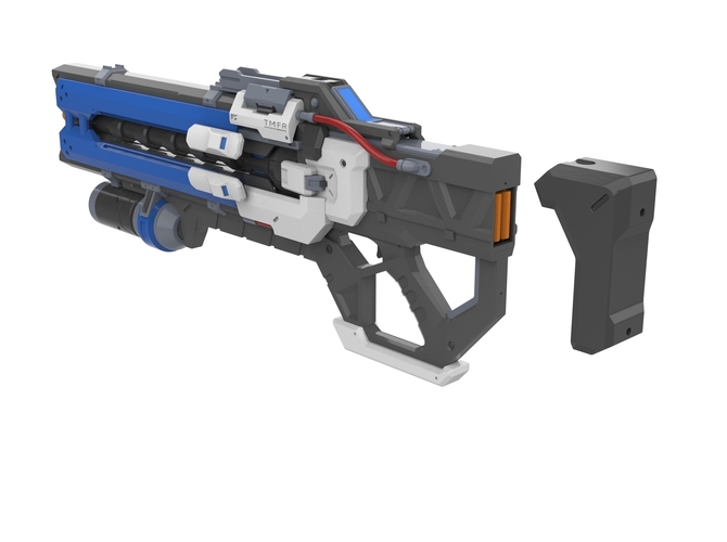 Soldier 76 Pulse Rifle - Overwatch - Printable model 3D Print 504764