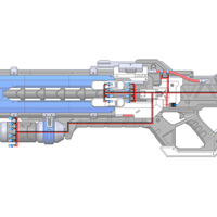 Soldier 76 Pulse Rifle - Overwatch - Printable model - Thumbnail 8