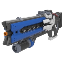 Soldier 76 Pulse Rifle - Overwatch - Printable model - Thumbnail 9