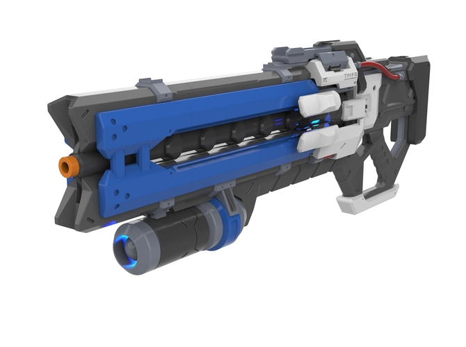 Soldier 76 Pulse Rifle - Overwatch - Printable model 3D Print 504772