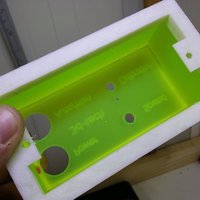 Small Simple plug and construct box with acrylic walls 3D Printing 50479