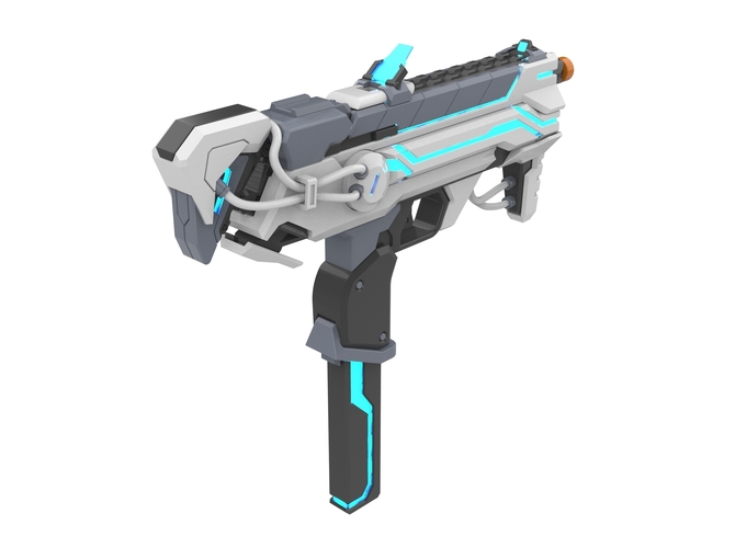 Sombra Cannon Cyberspace Skin - Overwatch - Printable 3D Print 504816