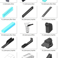 Sombra Cannon Cyberspace Skin - Overwatch - Printable - Thumbnail 5