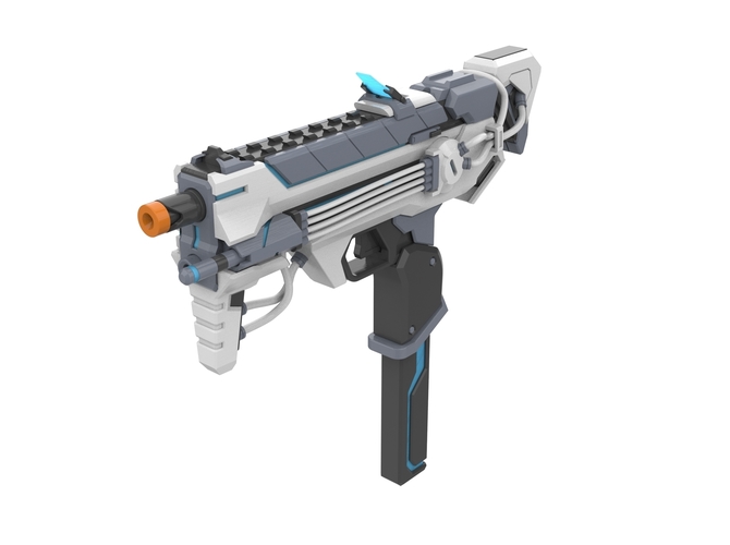 Sombra Cannon Cyberspace Skin - Overwatch - Printable 3D Print 504823