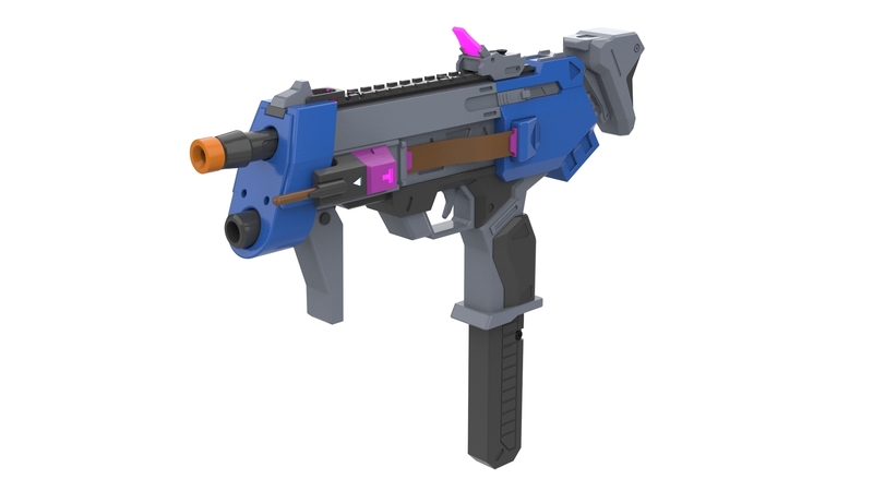 Sombra Cannon Original Skin - Overwatch - Printable