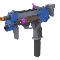 Small Sombra Cannon Original Skin - Overwatch - Printable 3D Printing 504834