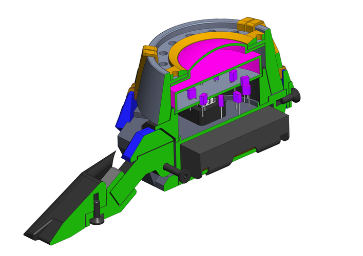 Sombra Translocator - Overwatch - Printable model 3D Print 504841