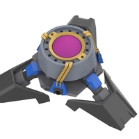 Sombra Translocator - Overwatch - Printable model - Thumbnail 5