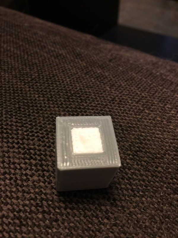 Medium Cube Calibration Object 3D Printing 50485